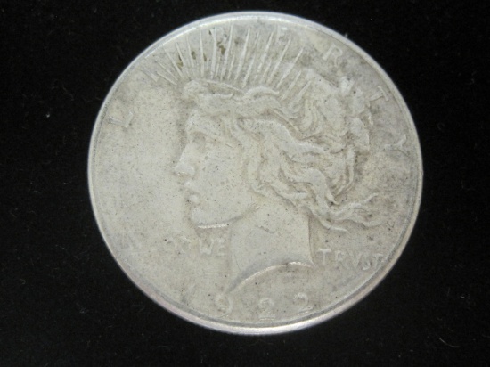 1922 Peace Silver Dollar