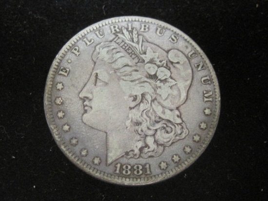 1881O Morgan Silver Dollar