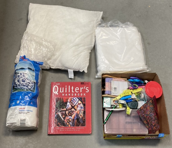 Sewing and Quilters Supplies. Some Vintage Items.