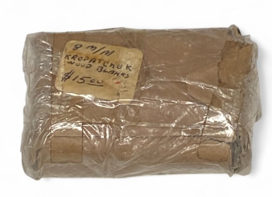 Vintage 10rds. of 8mm Kropatchek Wood Blanks