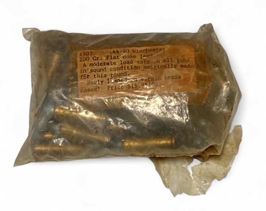 50rds. of .44-40 WINCHESTER 200gr. FN Lead Ammunition 