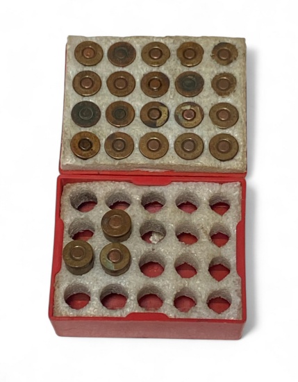 Collectible 23rds. of .455 AUTO Kynoch Factory Ammunition 