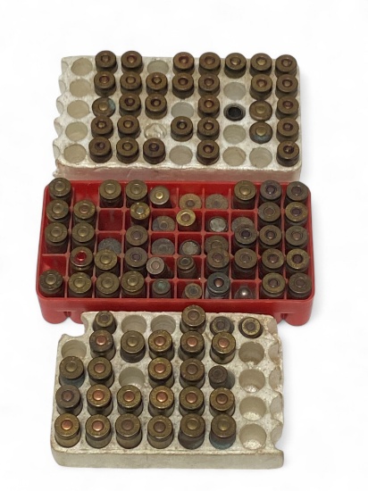 Lot of Various Collectible .44, .45, .38 and More Factory Ammunition 