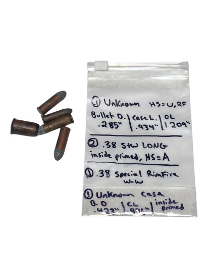 5rds. of Collectible Factory Ammunition 