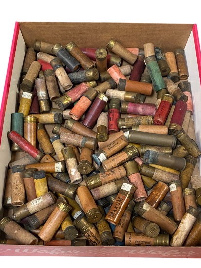 14.4 Lbs. of Vintage and Collectible Mixed Shotgun Ammunition (Mostly Paper Shells)