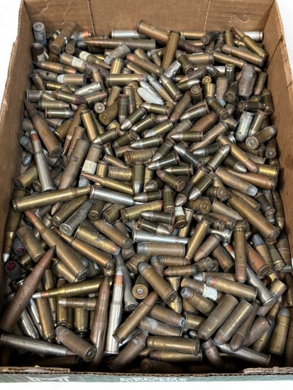 17.3 Lbs. of Various Rifle/Pistol Cal. Ammunition