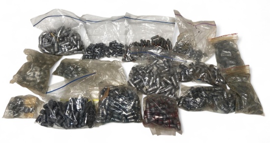 31.0 Lbs. of Miscellaneous Lead Bullets for Reloading  