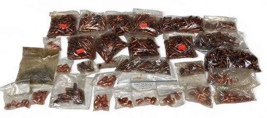 28.0 Lbs. of Miscellaneous Bullets for Reloading