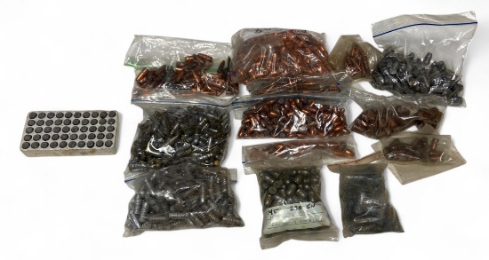 30.5 Lbs. of Miscellaneous Bullets for Reloading 
