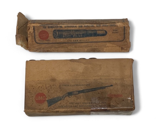 NIB Vintage and Collectible 20rds. of .32 REMINGTON 170gr. SP Remington UMC Ammunition