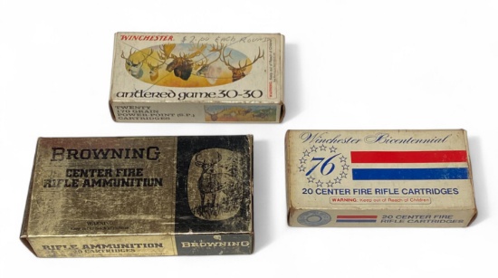 NIB 24rds. of .30-30 WIN. Ammunition - Some Vintage and Collectible
