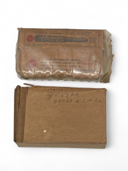 14rds. of 8x54RB Italian & 20rds. of 8mm Mauser SP Ammunition 