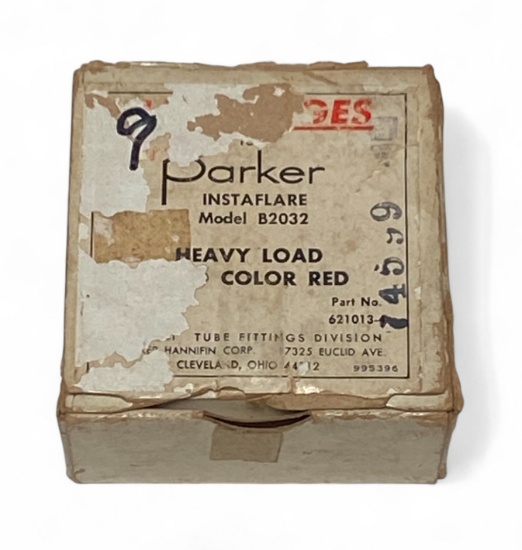 NIB Vintage 9rds. of Parker Hannifin Instaflare Flaring Tool Ammo - Model B2032