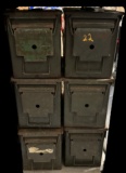 Lot of (6) .50Cal Ammo Cans *LOCAL PICKUP ONLY*