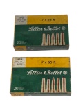 NIB 31rds. of 7x65R 173gr. SPCE Sellier & Belliot Factory Ammunition 
