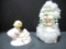 1993 Tender Impressions Child with Baby and Couple Cake Topper.