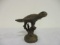 Heavy Brass Paperweight Turtle on Base.