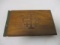 Wood Album Souvenir with Pictures of Flowers from the Holy Land.