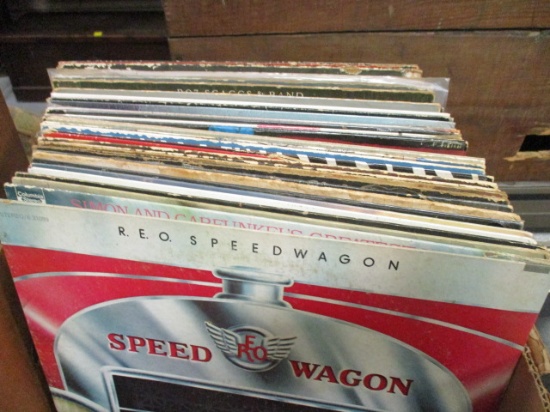 Collection 1970-80's Pop-Rock Vinyl LP Albums, REO Speedwagon, Paul Simon, Bonnie Raitt, Etc.