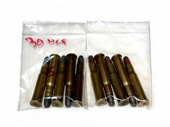 10rds. of .30 WCF Factory Ammunition 