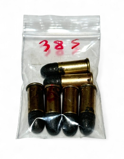 5rds. of Rare Peters SHORT COLT (.38 S.) Factory Ammunition