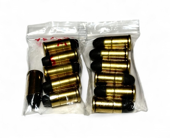 12Rds. of .45 AUTO RIM Factory Ammunition 