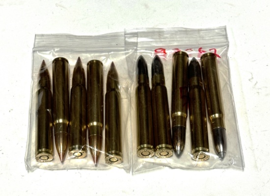 10rds. of 9.3x62 Factory Ammunition 