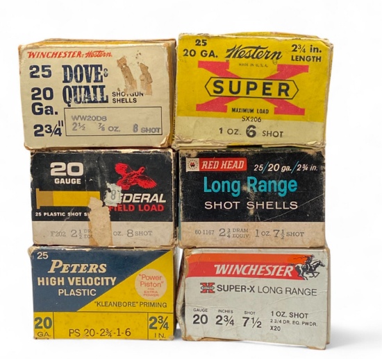 85ct. of Boxed 20 GA. Shotgun Shell Factory Ammunition
