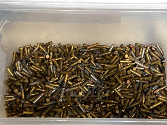 13.7 Lbs. of .22 Long, .22 LR and .22 Shot Factory Ammunition