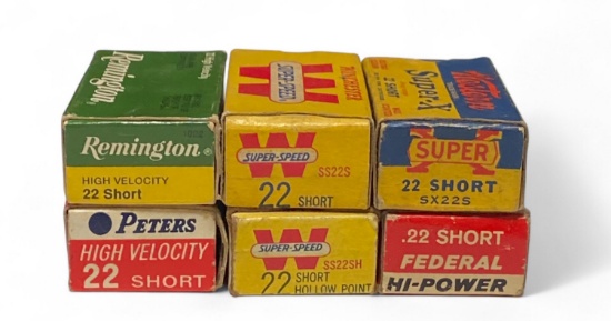 0.6 Lbs. of NIB .22 SHORT Factory Ammunition