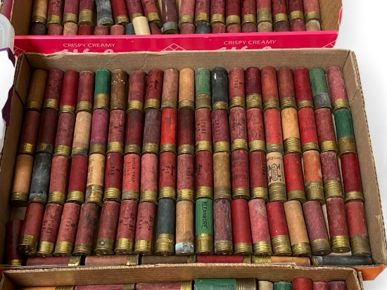 82ct. of 12 GA. Collectible Paper Shotgun Shell Factory Ammunition