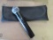 Shure SM58 Battery Operated Microphone in Storage Bag