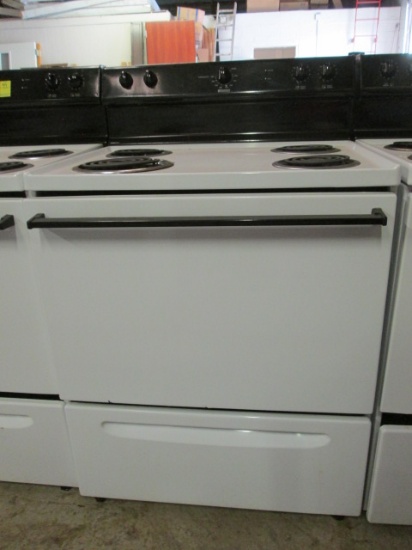 Kenmore White Coil Eye Electric Stove