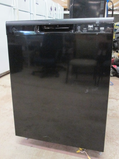 GE Black Dishwasher