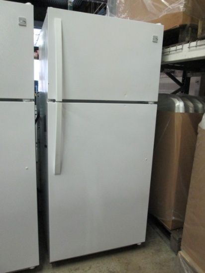 Kenmore White Top Mount Refrigerator