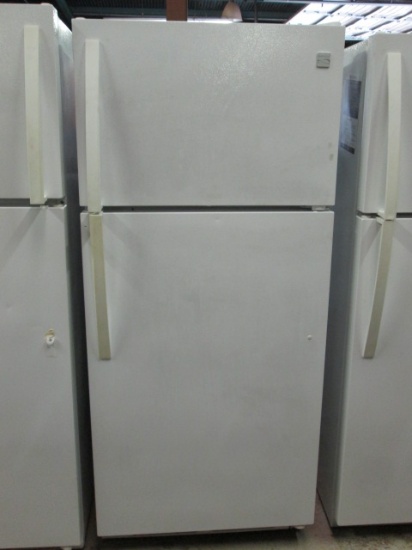 Kenmore White Top Mount Refrigerator