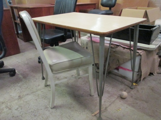 Student Work Table and Steelcase Desk Chair