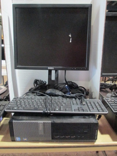 Dell Optiplex 7010 CPU, 19" Monitor, Mouse and Mouse