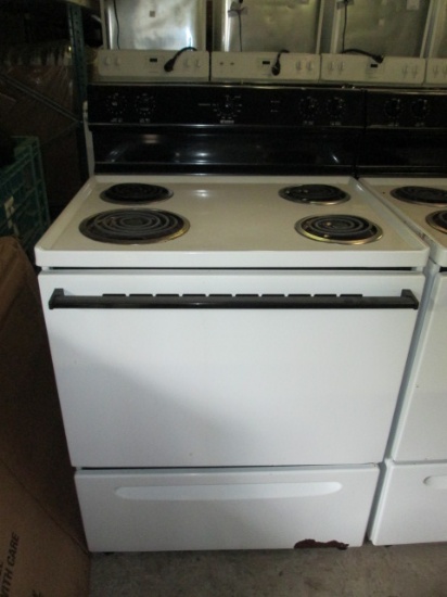 Kenmore White Coil Eye Electric Stove
