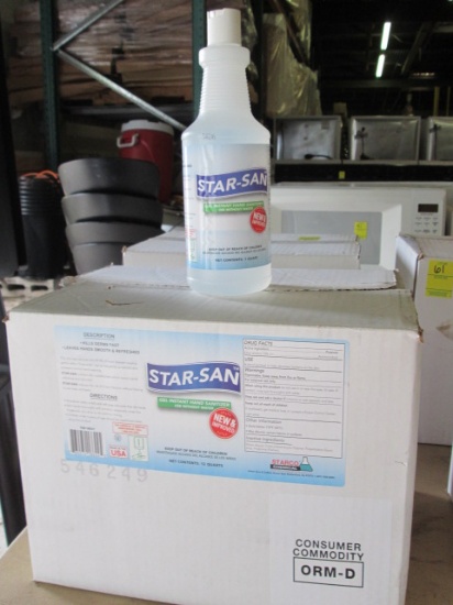 Case of Star-San Gel Hand Sanitizer