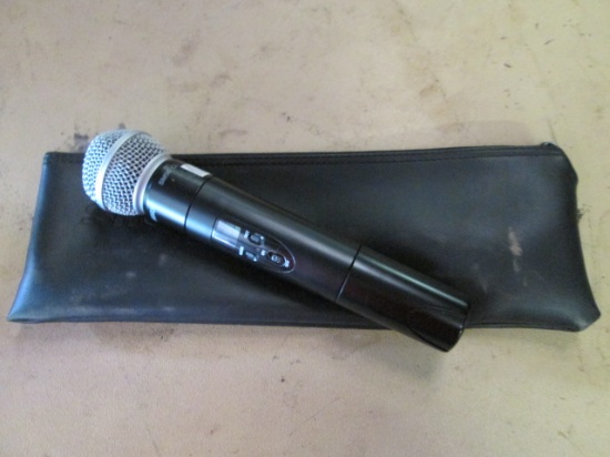Shure SM58 Battery Operated Microphone in Storage Bag