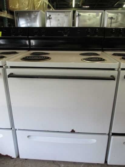 Kenmore White Coil Eye Electric Stove