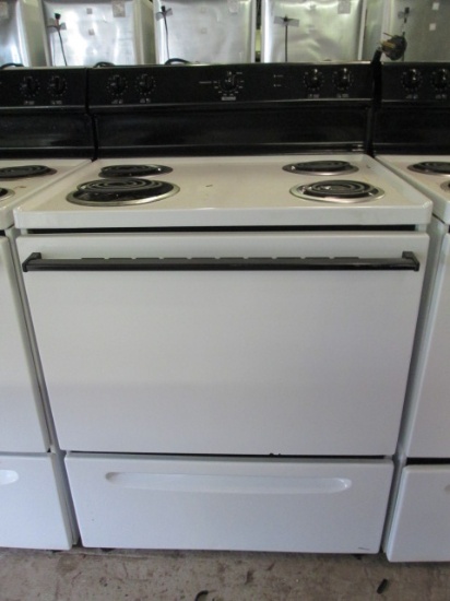 Kenmore White Coil Eye Electric Stove