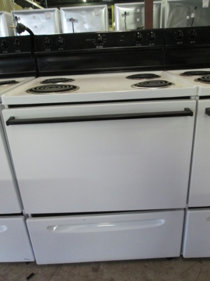 Kenmore White Coil Eye Electric Stove
