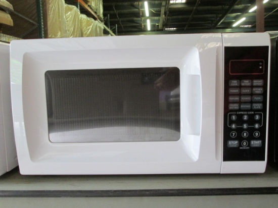 White Walmart 700 watt Microwave Oven