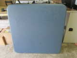 Blue Cosco Card Table
