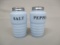 1940's Delphite Blue Salt & Pepper Shakers