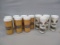 11 Vintage Thermo-Serv Insulated Tumblers