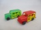 2 Wannatoys Plastic Woody Station Wagons