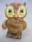 Vintage Owl Coffee Canister Josef Original